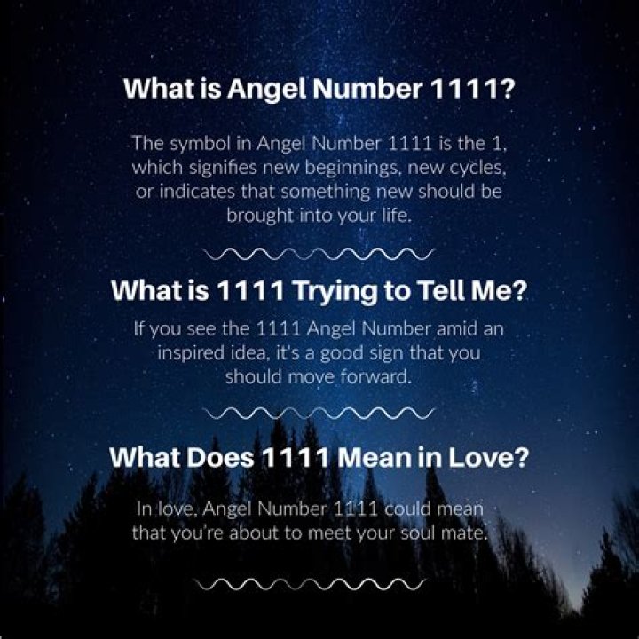 1111 Angel Number