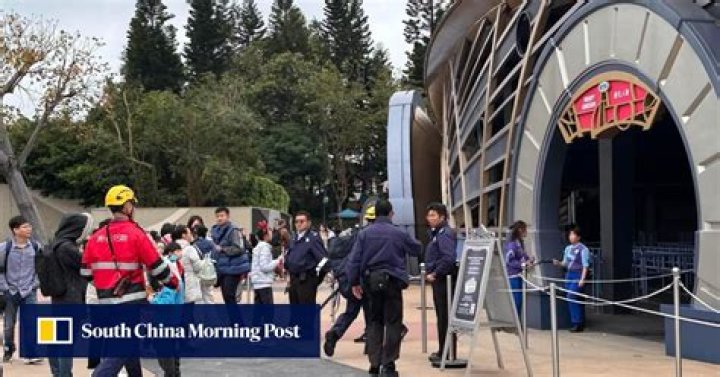 12 passengers stuck as Hong Kong Disneyland roller coaster makes emergency stop mid-ride
