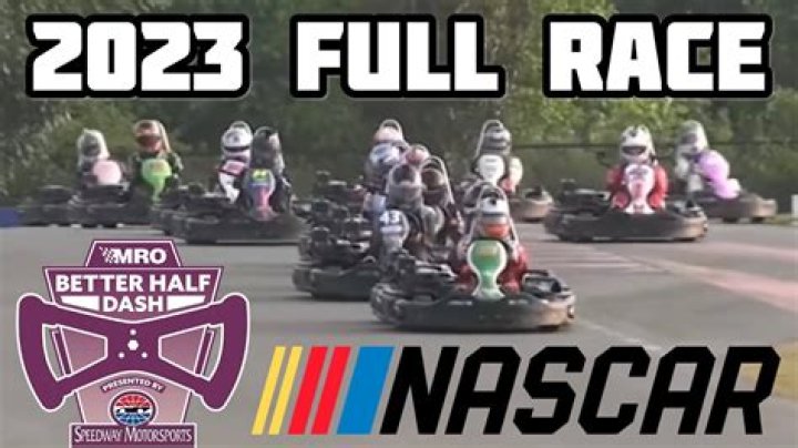 2023 NASCAR Better Half Dash full results of the race