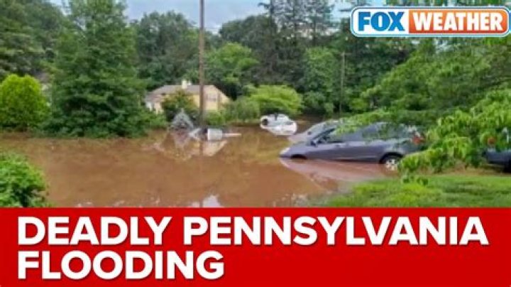 3 dead, 4 missing following flash flooding in Pennsylvania