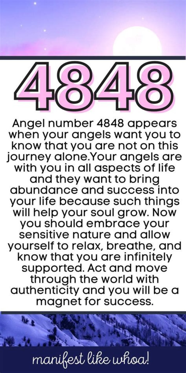 4848 Angel Number