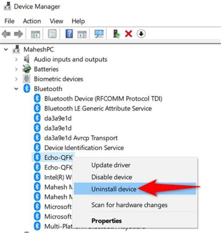 7 Ways to Remove Problematic Bluetooth Devices on Windows