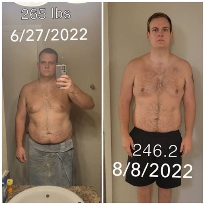 	700-POUND MAN JOINS WEIGHT LOSS PROGRAM, SHEDS 40 POUNDS	
