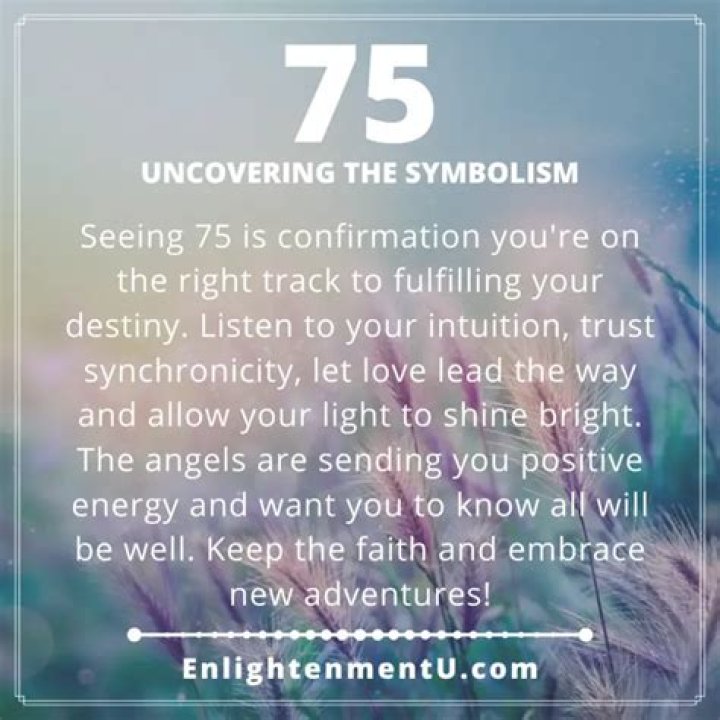 75 Angel Number