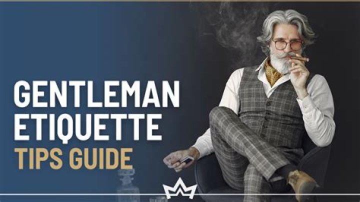 	A GENTLEMAN’S RULES	
