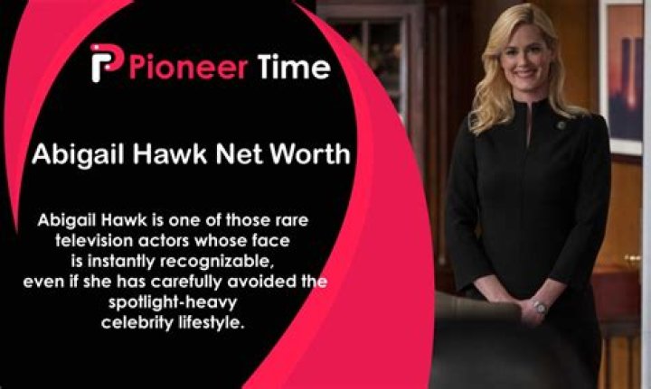 Abigail Hawk Net Worth 2024