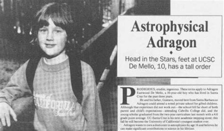 Adragon De Mello (Youngest American Graduate) ~ Bio Wiki | Photos