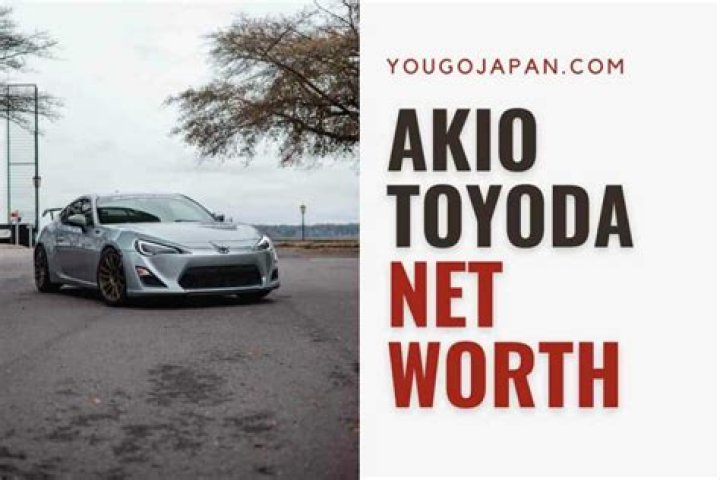 Akio Toyoda Net Worth 2024