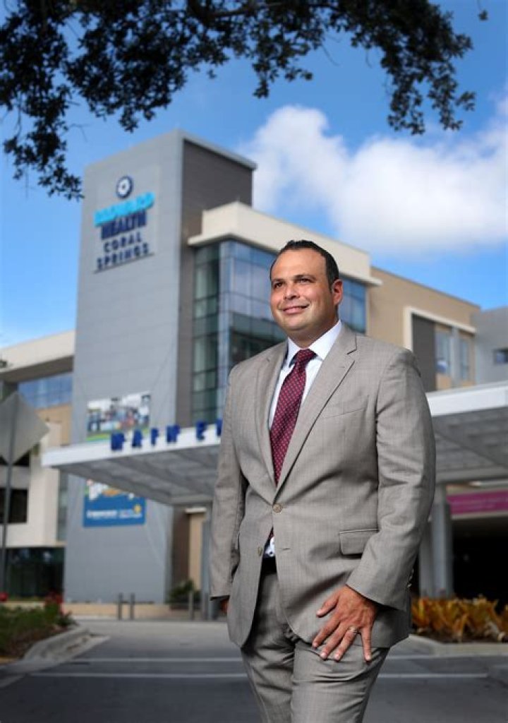	Alan Goldsmith taps background to make a difference in hospital’s operations	