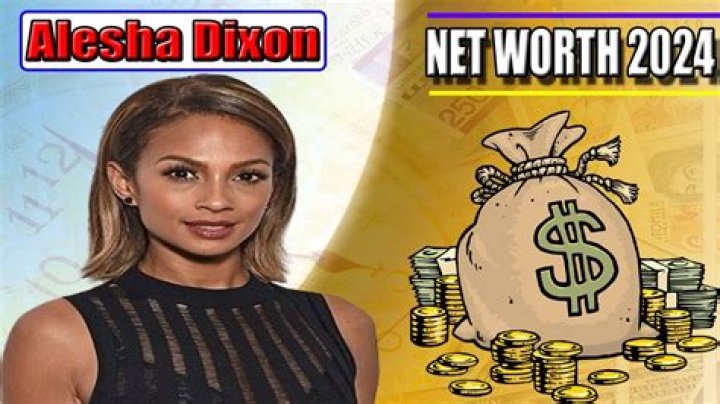 Alesha Dixon Net Worth 2024