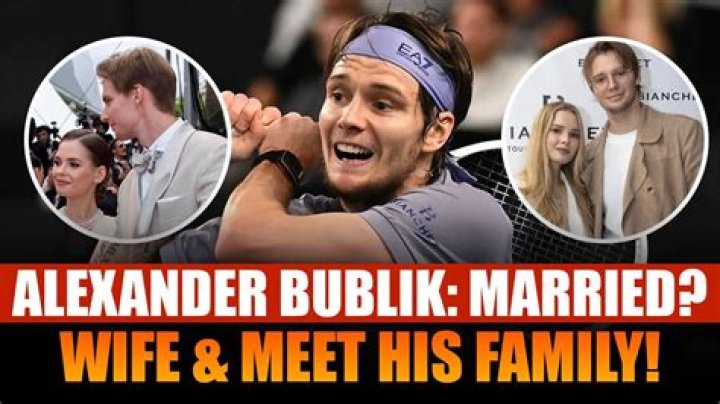 Alexander Bublik Parents: Meet Father Stanislav Bublik And Mother