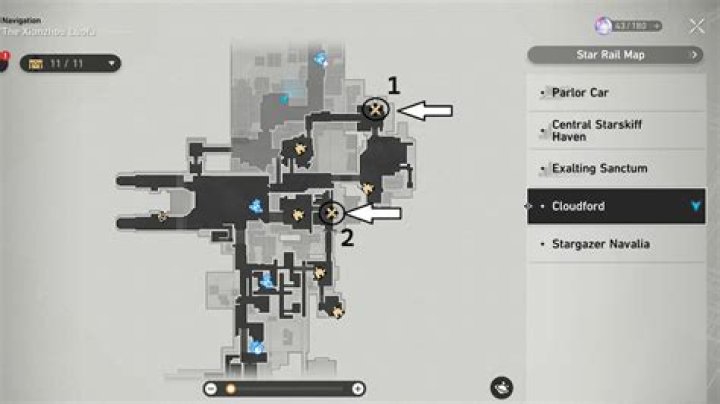 All Cloudford Treasure Chest Locations in Honkai Star Rail
