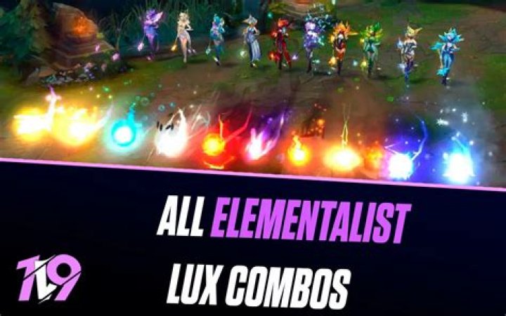 All Elementalist Lux Combinations – League of Legends