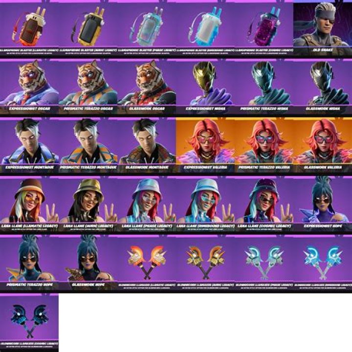 All Leaked Skins and Cosmetics in Fortnite 23.10