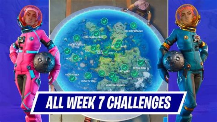 All Week 7 Challenges in Fortnite Chapter 3 Season 2