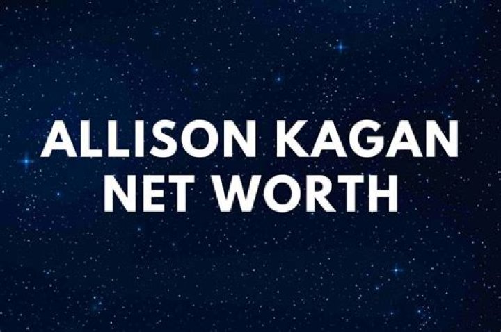 Allison Kagan Net Worth 2024