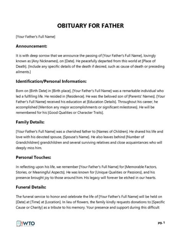 Amanda Dennis Fathers Obituary Ontario CA, Death And Funeral