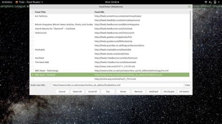 An Elegant RSS Feed Reader for Linux