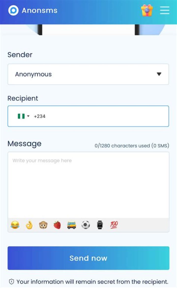 [ANDROID][FREE] Send an anonymous picture message to anyone with a phone number!