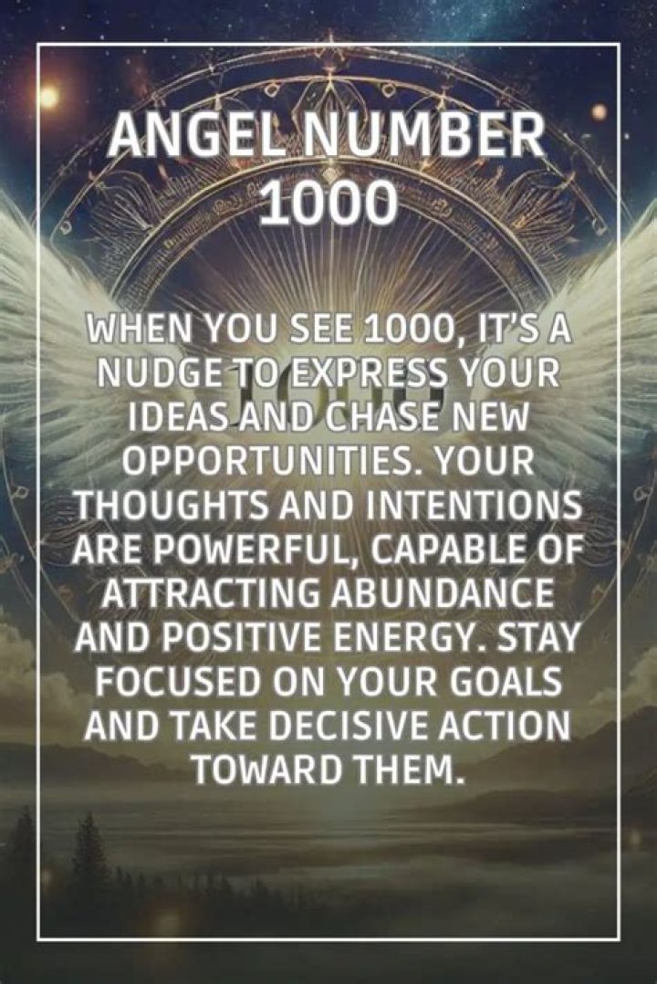 Angel Number 1000 Meaning And Significance