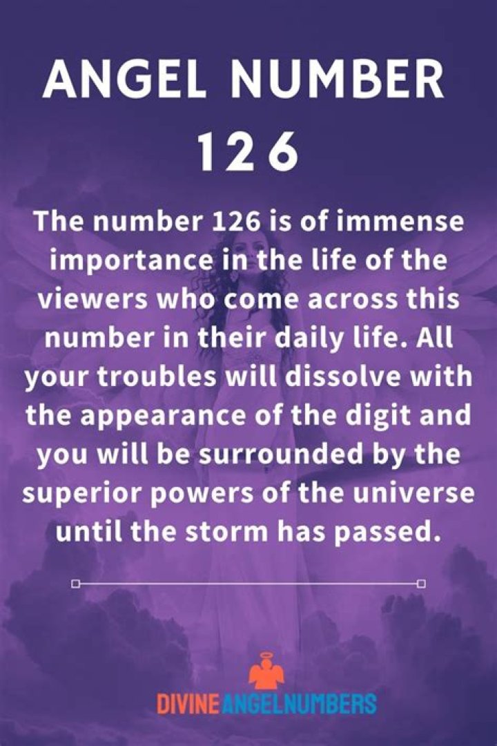 Angel Number 126 Meaning And Significance