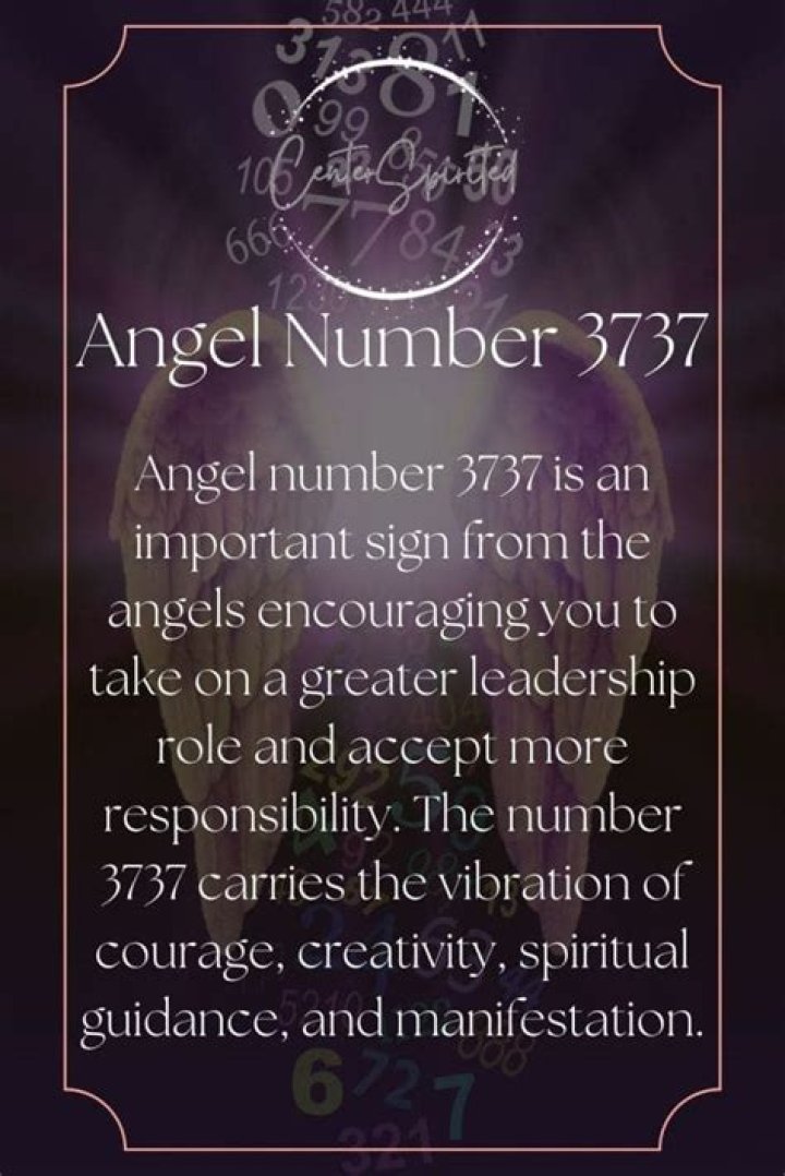 Angel Number 3737 Meaning And Significance