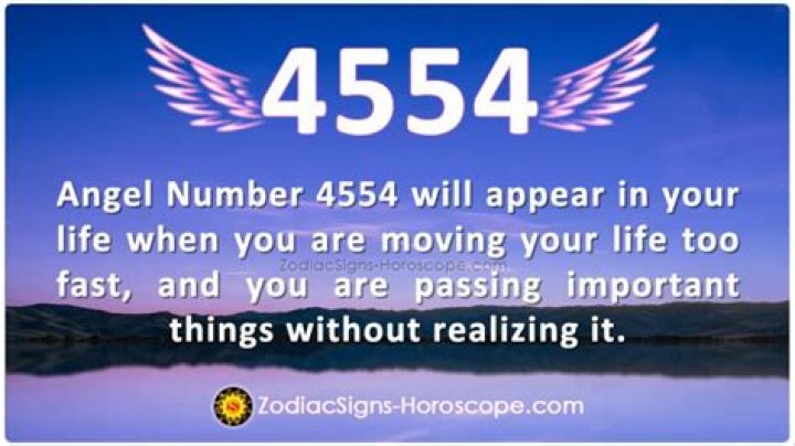 Angel Number 4554 Meaning And Significance