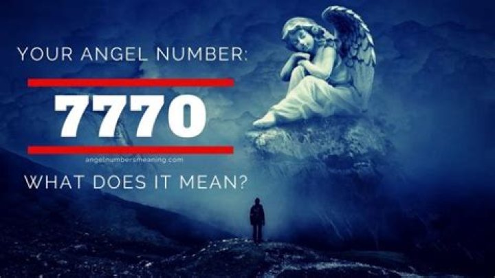 Angel Number 7770 Meaning And Significance