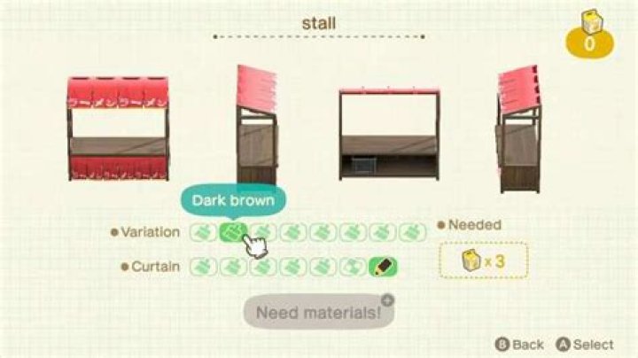 Animal Crossing New Horizons: How to Customize Stalls