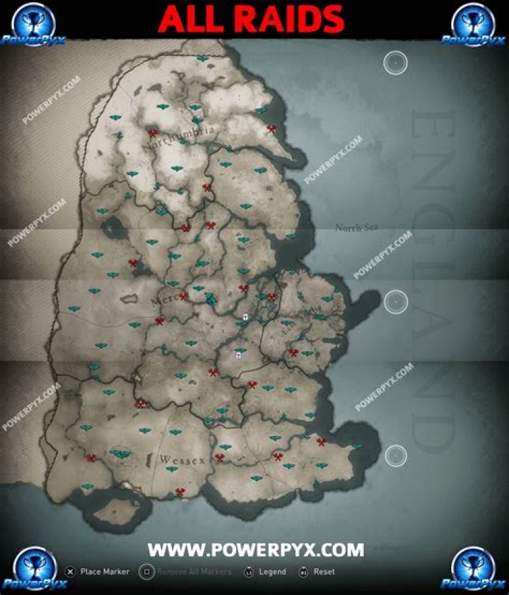 Assassin's Creed Valhalla full map: all regions & locations