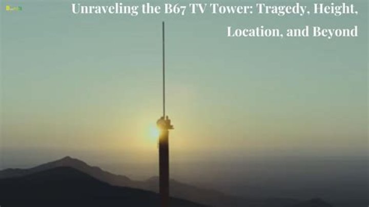 B67 TV Tower: The Untold True Story