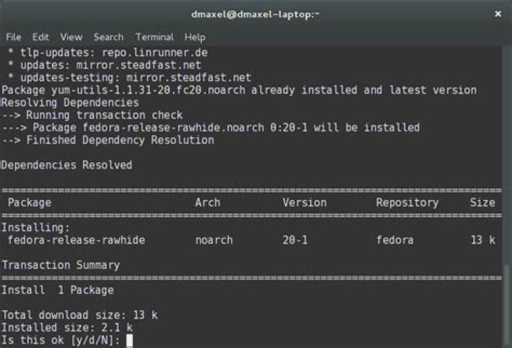 Be On The Bleeding Edge of Linux with Fedora Rawhide