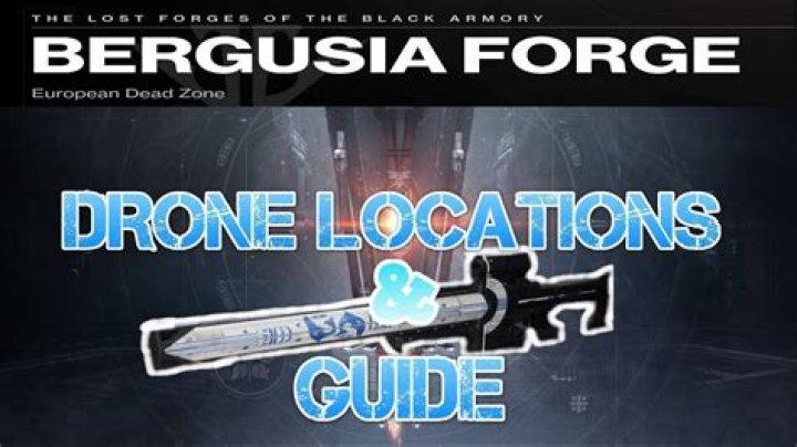 Bergusia Forge Drones Locations in Destiny 2