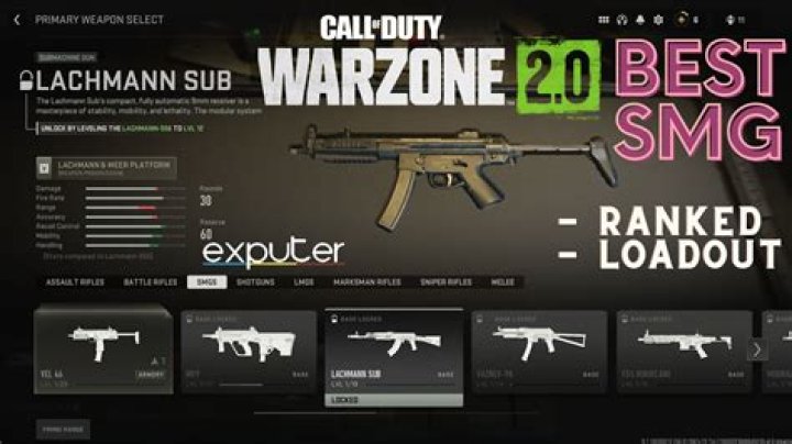 Best SMG in Warzone Tier List