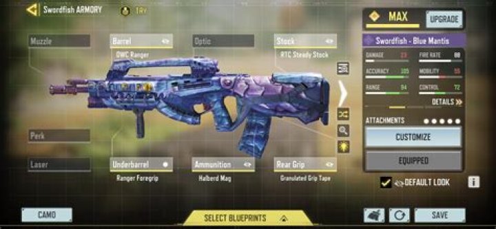 Best Swordfish loadout for Call of Duty: Mobile
