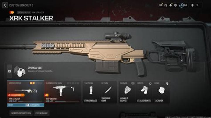 Best XRK Stalker loadout, class build in MW3
