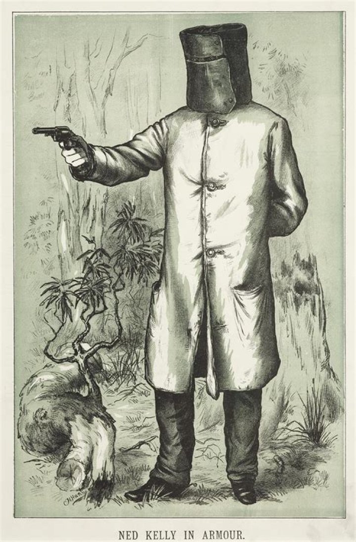 Black Caesar beat Ned Kelly to the gun