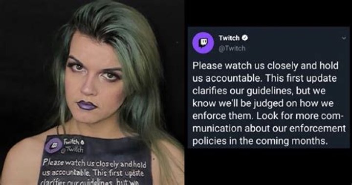Body paint streamer slams Twitch 