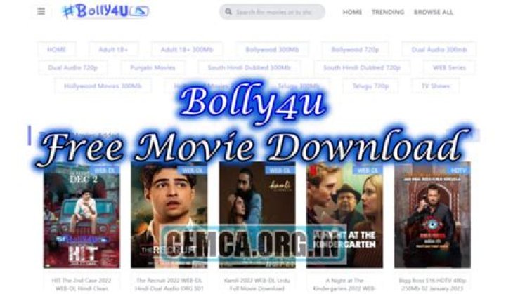 Bolly4U Bollywood: The Ultimate Hub For Indian Cinema Enthusiasts