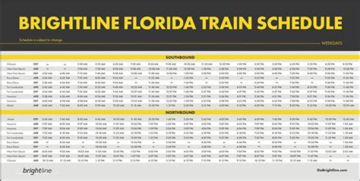 	Brightline tweaks train schedule for Miami addition	