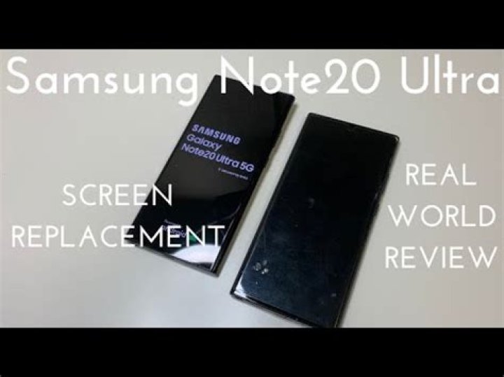 Broken display samsung note20 ultra 5g