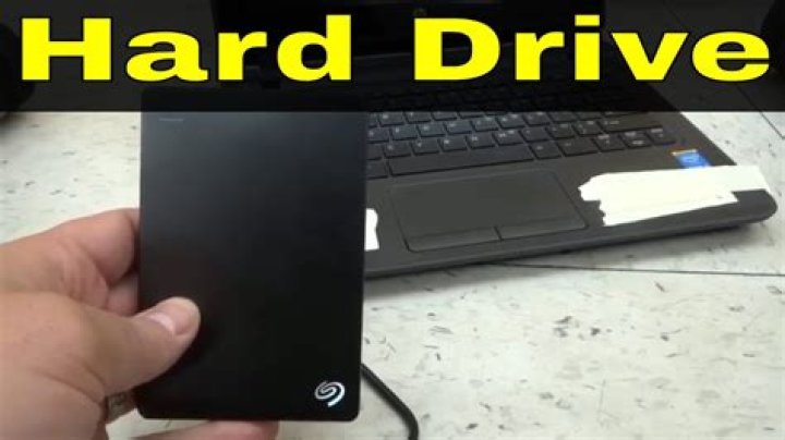 Can I replace my laptop's failing internal drive with an external drive?