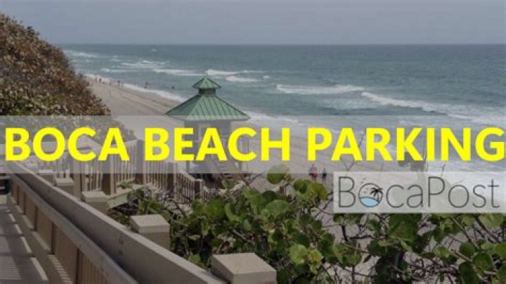 	Changes to Boca beach parking permits, city board applications on council’s agenda	