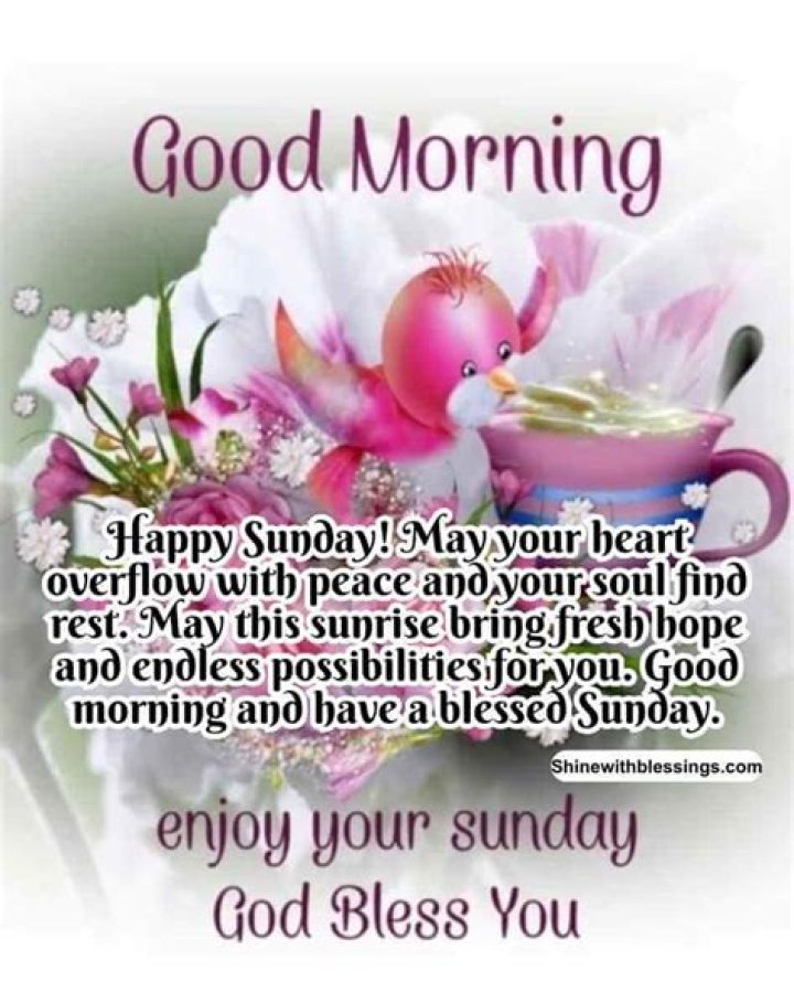 Charming Ways To Share Beautiful Sunday Morning Greetings