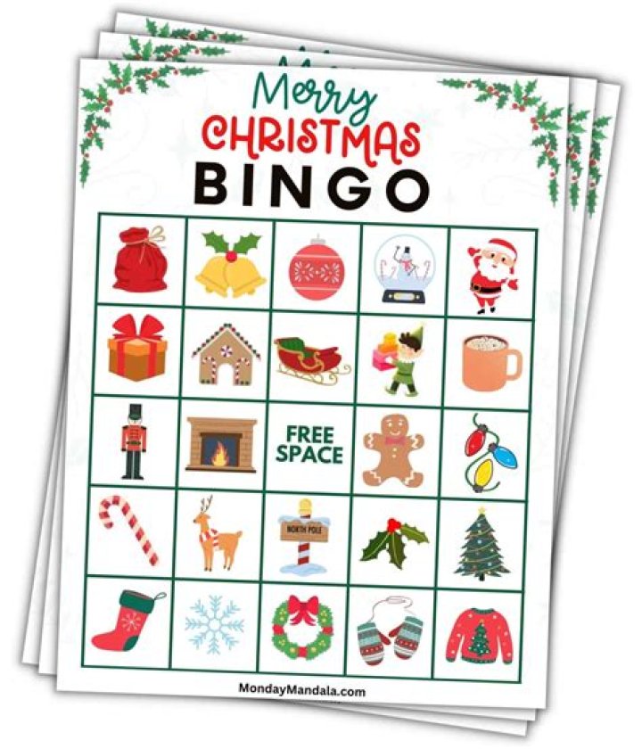 Christmas Bingo