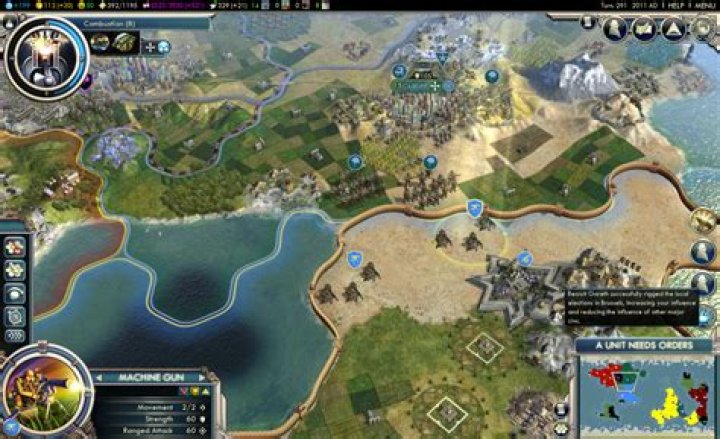 Civilization V: How to Raise City Happiness