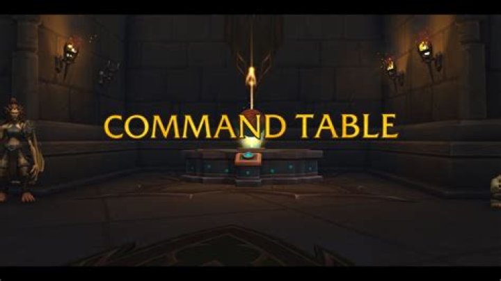 Command Table Add-on Shadowlands