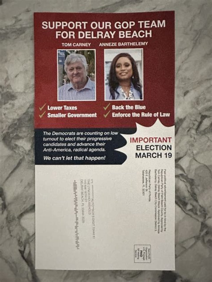 
Commentary |	Partisan tactics in nonpartisan Delray race may backfire | Steve Bousquet	