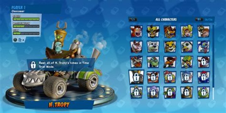 Crash Team Racing Nitro-Fueled: How to Unlock N. Tropy