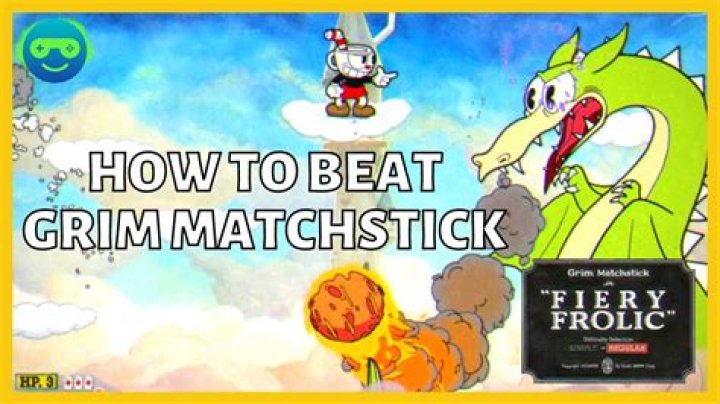 Cuphead: How to Beat Grim Matchstick (Fiery Frolic)
